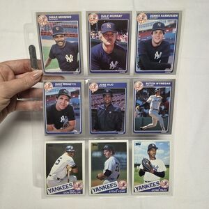 Yankees Baseball Trading Cards